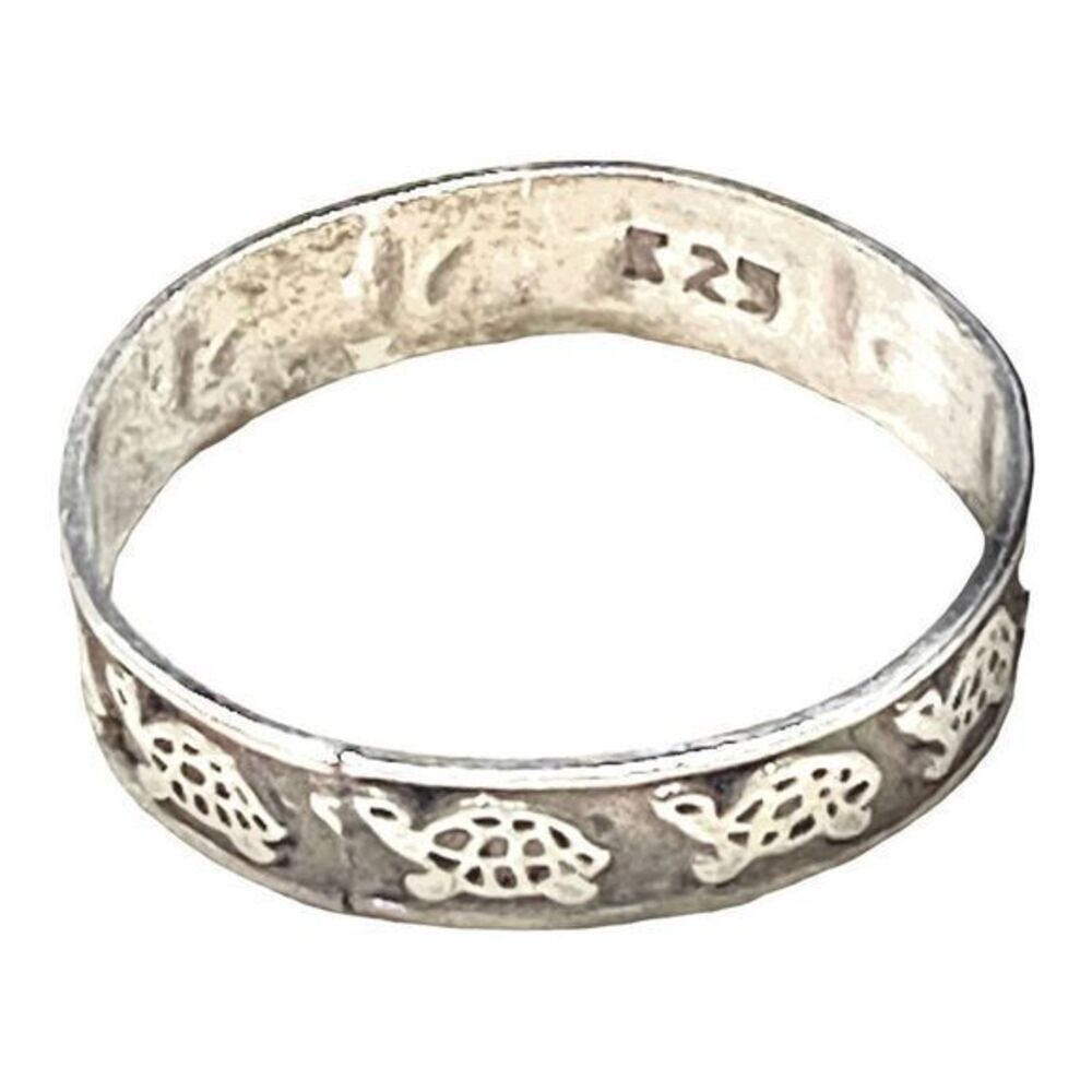 Stainless Steel C25 Turtle Ring